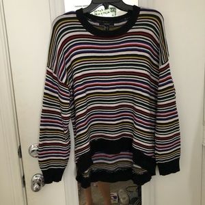 RAINBOW STRIPED SWEATER